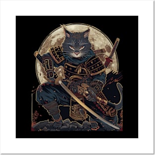 Cat Ninja Stealth Whiskered Guardian Posters and Art